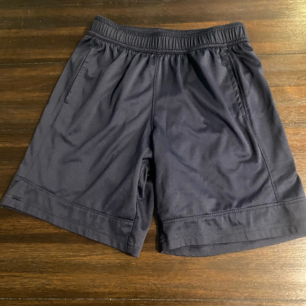 Boy’s athletic shorts, Navy Blue, size M